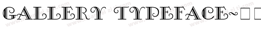 gallery typeface字体转换